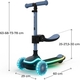 Kinderkraft самокат 2в1 Raket Up Blue KRRAUP00BLU0000