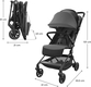 Kinderkraft прогулянкова коляска Nebo Platinum Grey KSNEBO00GRY0000