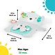 Bright Starts килимок "Tummy Time Prop&Play" 10841