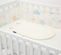 SONTO комплект демісезонної постелі Sleepset 120х60 см 63 см 0-3 місяці Ванільне молоко з прямими кутами 0152
