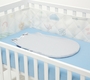 SONTO комплект демісезонної постелі Sleepset 120х60 см 63 см 0-3 місяці Сталева блакить з прямими кутами 0184