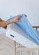 SONTO комплект демісезонної постелі Sleepset 120х60 см 63 см 0-3 місяці Сталева блакить з прямими кутами 0184