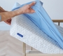 SONTO комплект демісезонної постелі Sleepset 120х60 см 63 см 0-3 місяці Сталева блакить із заокругленими кутами 0188