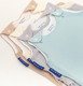 SONTO комплект літньої постелі Sleepset 120х60 см 63 см 0-3 місяці М'ятне срібло з прямими кутами 0220