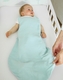SONTO комплект літньої постелі Sleepset 120х60 см 63 см 0-3 місяці М'ятний крем з прямими кутами 0228