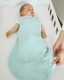 SONTO комплект літньої постелі Sleepset 120х60 см 63 см 0-3 місяці М'ятний крем із заокругленими кутами 0229