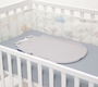 SONTO комплект літньої постелі Sleepset 120х60 см 63 см 0-3 місяці Попелястий камінь з прямими кутами 0236
