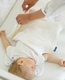 SONTO комплект літньої постелі Sleepset 120х60 см 63 см 0-3 місяці Ванільне молоко із заокругленими кутами (розмір рухаючої стінки 75-78 см) 0539