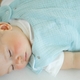 SONTO комплект літньої постелі Sleepset 120х60 см 63 см 0-3 місяці М'ятне срібло із заокругленими кутами (розмір рухаючої стінки 75-78 см) 0540
