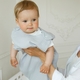 SONTO комплект літньої постелі Sleepset 120х60 см 63 см 0-3 місяці Попелястий камінь із заокругленими кутами (розмір рухаючої стінки 75-78 см) 0542