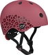 Scoot&Ride шлем защитный детский с фонариком (XXS/XS) вишневий SR-181206-WILDCAT
