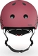 Scoot&Ride шлем защитный детский с фонариком (XXS/XS) вишневий SR-181206-WILDCAT