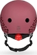 Scoot&Ride шлем защитный детский с фонариком (XXS/XS) вишневий SR-181206-WILDCAT