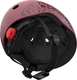 Scoot&Ride шлем защитный детский с фонариком (XXS/XS) вишневий SR-181206-WILDCAT