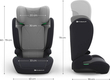 Kinderkraft автокрісло i-Spark 2 Plus i-Size Grey KCISPA02GRYPL00