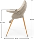 Kinderkraft стільчик для годування 2в1 Fini Up Beige KHFINIUPBEG0000