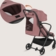Lionelo прогулянкова коляска Agia PINK MAUVE LO-AGIA PINK MAUVE