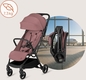 Lionelo прогулянкова коляска Agia PINK MAUVE LO-AGIA PINK MAUVE