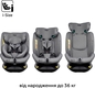 Bugs автокрісло Axis 360° Cloud Grey 4823056520034