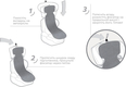 AirCuddle вкладыш для автокресла Cool Seat группа 2/3 Earth CS-2-EARTH