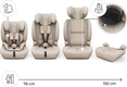 Kinderkraft автокрісло Comfort Up 2 Plus i-Size Beige KCCOUP02BEGPL00