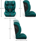 Kinderkraft автокрісло Comfort Up 2 Plus i-Size Green KCCOUP02GREPL00