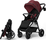 Kinderkraft прогулянкова коляска Grande 2 Burgundy KSGRAN02BRG0000