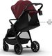 Kinderkraft прогулянкова коляска Grande 2 Burgundy KSGRAN02BRG0000