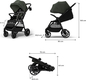 Kinderkraft прогулянкова коляска Grande 2 Green KSGRAN02GRE0000
