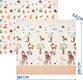Piccolino термокилимок ігровий двосторонній Лісова подорож, 180х200х0,8 см 26000064