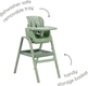 Tutti Bambini стільчик для годування Nova Maison Matcha 611020/MA