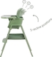 Tutti Bambini стільчик для годування Nova Maison Matcha 611020/MA