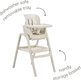 Tutti Bambini стільчик для годування Nova Maison Parsnip 611020/PA