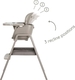 Tutti Bambini стільчик для годування Nova Maison Truffle 611020/TR