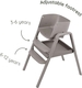 Tutti Bambini стільчик для годування Nova Maison Truffle 611020/TR