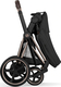 Cybex універсальна коляска ePriam 2 в 1 Comfort Sepia Black (Rosegold Frame) 526000041bbg