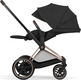 Cybex універсальна коляска ePriam 2 в 1 Comfort Sepia Black (Rosegold Frame) 526000041bbg