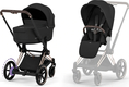 Cybex універсальна коляска ePriam 2 в 1 Comfort Sepia Black (Rosegold Frame) 526000041bbg