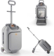 Kinderkraft детский чемодан-каталка Cabby Grey KACABB00GRY0000