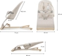 Kinderkraft шезлонг-качалка Mimi Beige Wood KBMIMI00WOD0000