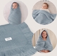 Lionelo плед муслиновый Muslin Blanket STONE BLUE LO-MUSLIN BLANKET STONE BLUE