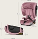 Lionelo автокрісло Nelly I-Size PINK MAUVE LO-NELLY I-SIZE PINK MAUVE