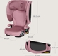 Lionelo автокрісло Orin I-Size PINK MUAVE LO-ORIN I-SIZE PINK MUAVE