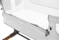 MoMi приставная кроватка SMART BED Light Gray LOZE00028