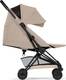 Cybex прогулочная коляска Coya Matt Black BLK Cozy Beige 526000153bbg