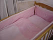 Руно комплект в дитяче ліжечко "Дрьома" з вишивкою 7 одиниць Розовый 971У.1