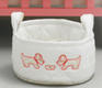 MIBB корзина Bau Bau White/pink 393wp