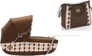 Inglesina люлька Classica с сумкой Коричневый в клетку 5275iti