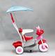 Geoby велосипед трёхколёсный SR86S Розовый с красным 5413iti